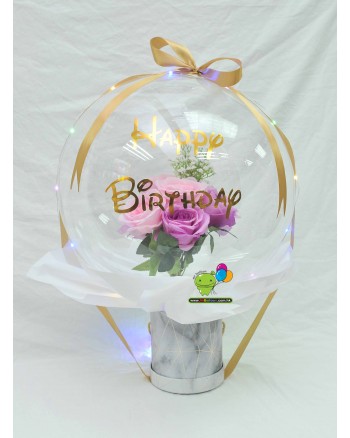 LED Blossom Bubble 2 (6 roses)